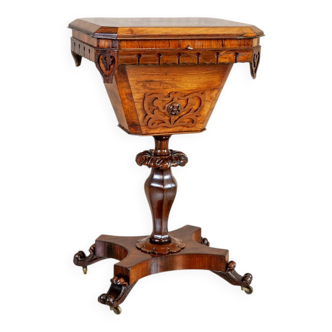 19th Century Sewing Table in Rosewood