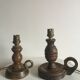 Lampe en bois
