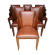 Suite de 6 chaises époque art deco 1930