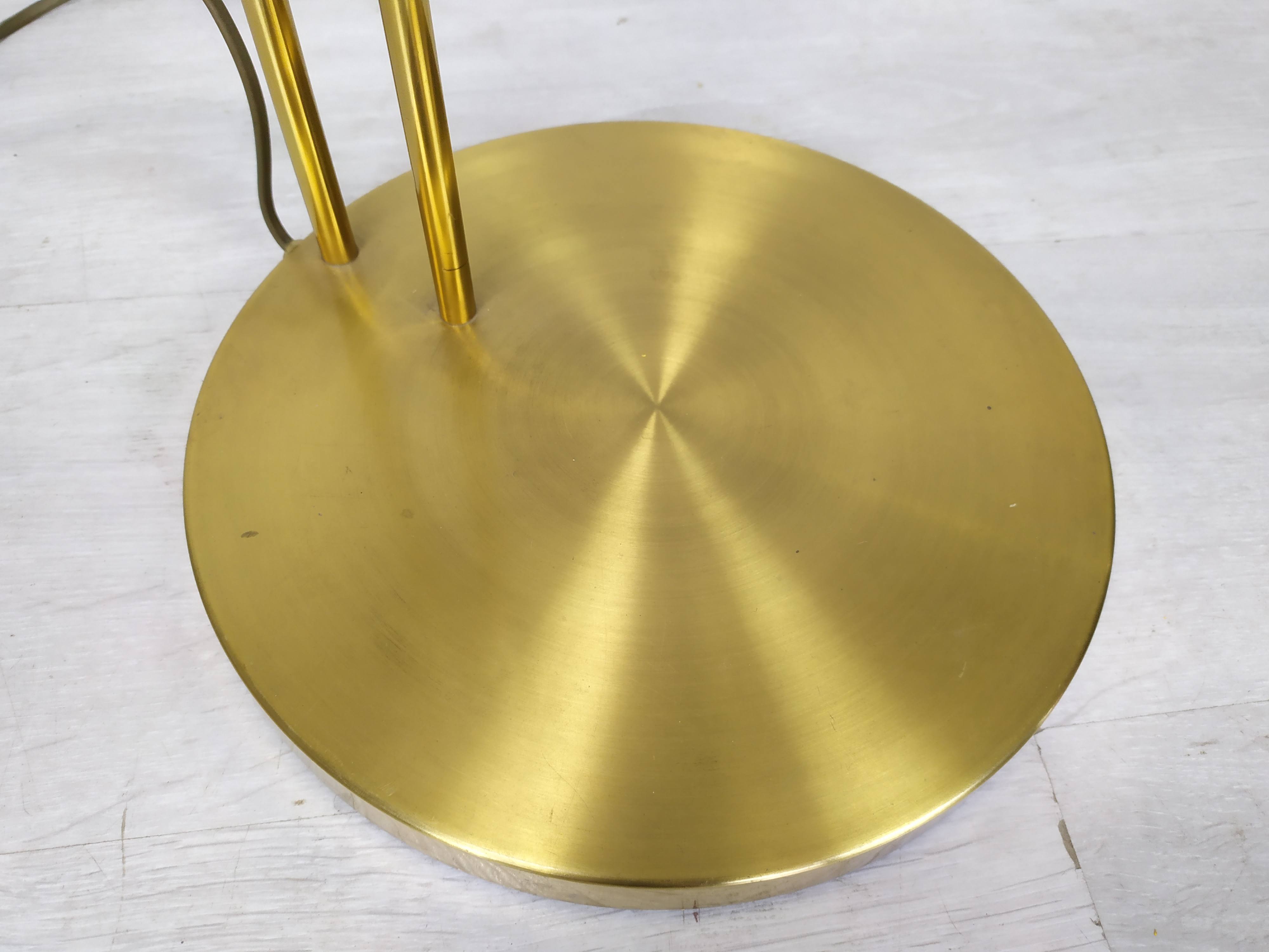 Floor lamp gilded design Lucien Gau