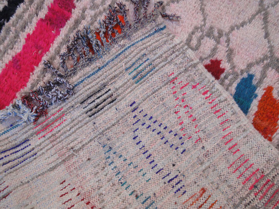 Vintage Moroccan rug 200 x 119