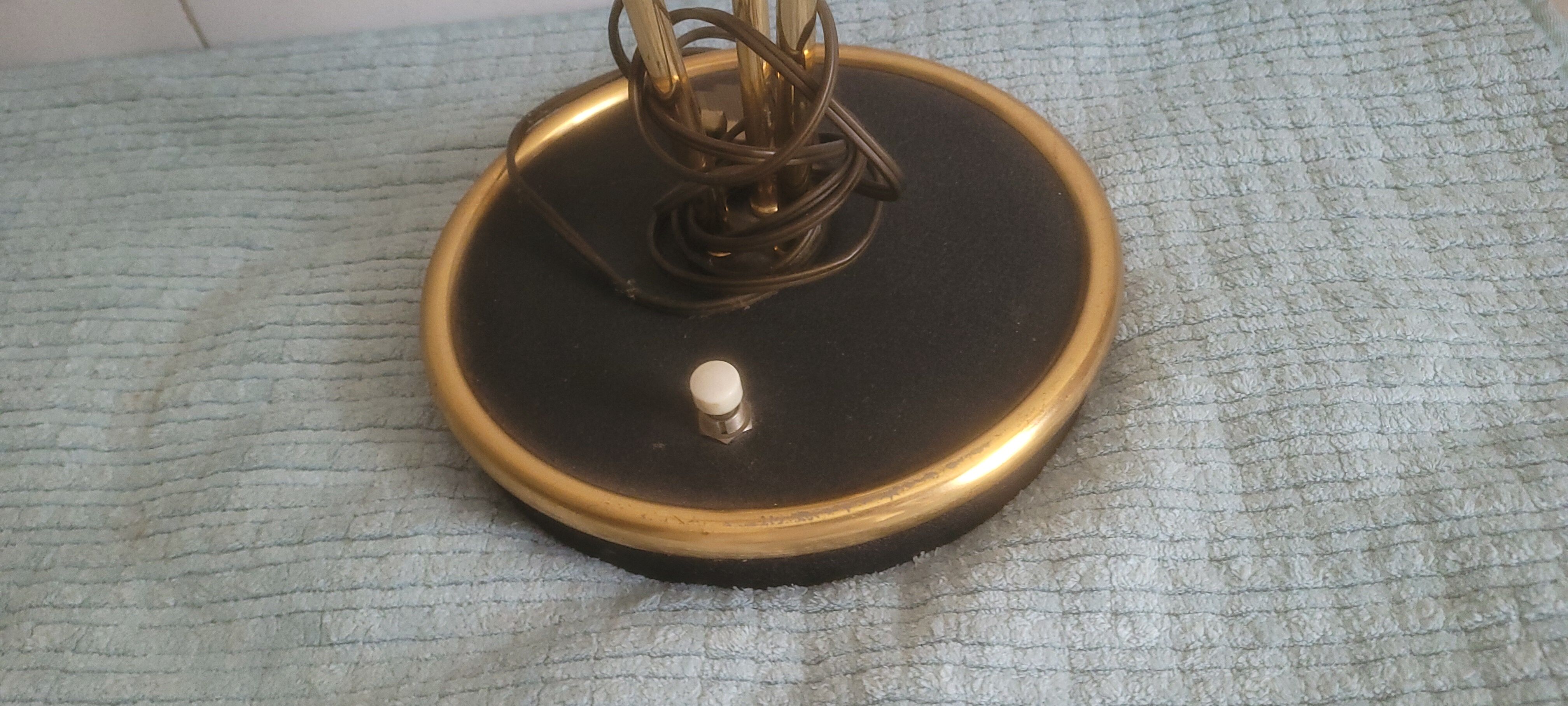 Vintage floor lamp 3 tulips and formica