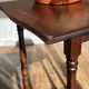 Turned Wood Style Bedside Table