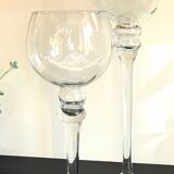 BOUGEOIRS Photophores XL CRISTAL Vintage