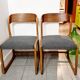 Chaises traineau Baumann