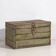 Antique green primitive style chest (circa 1920) #21