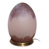 Lampe œuf en opaline