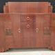 Art Deco buffet by Saddier & Fils in solid rosewood and veneer.