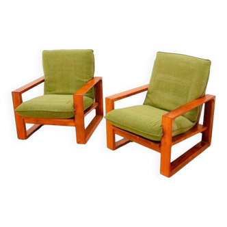 Pair of vintage armchairs by Miroslav Navrátil, 1980´s, Central Europe