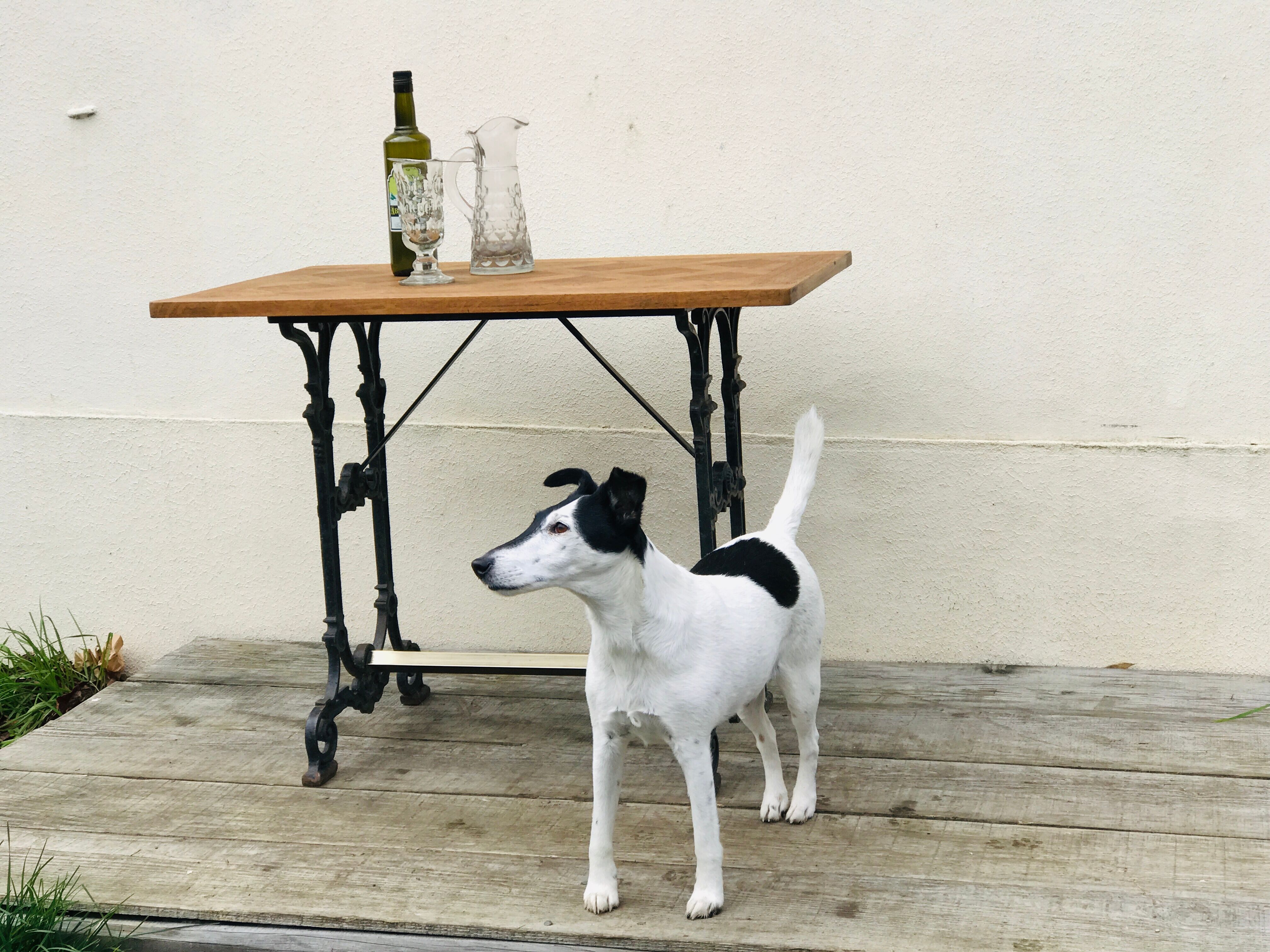 Vintage bistro table