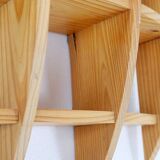 Small Round Pine Shelves Ø55.5cm