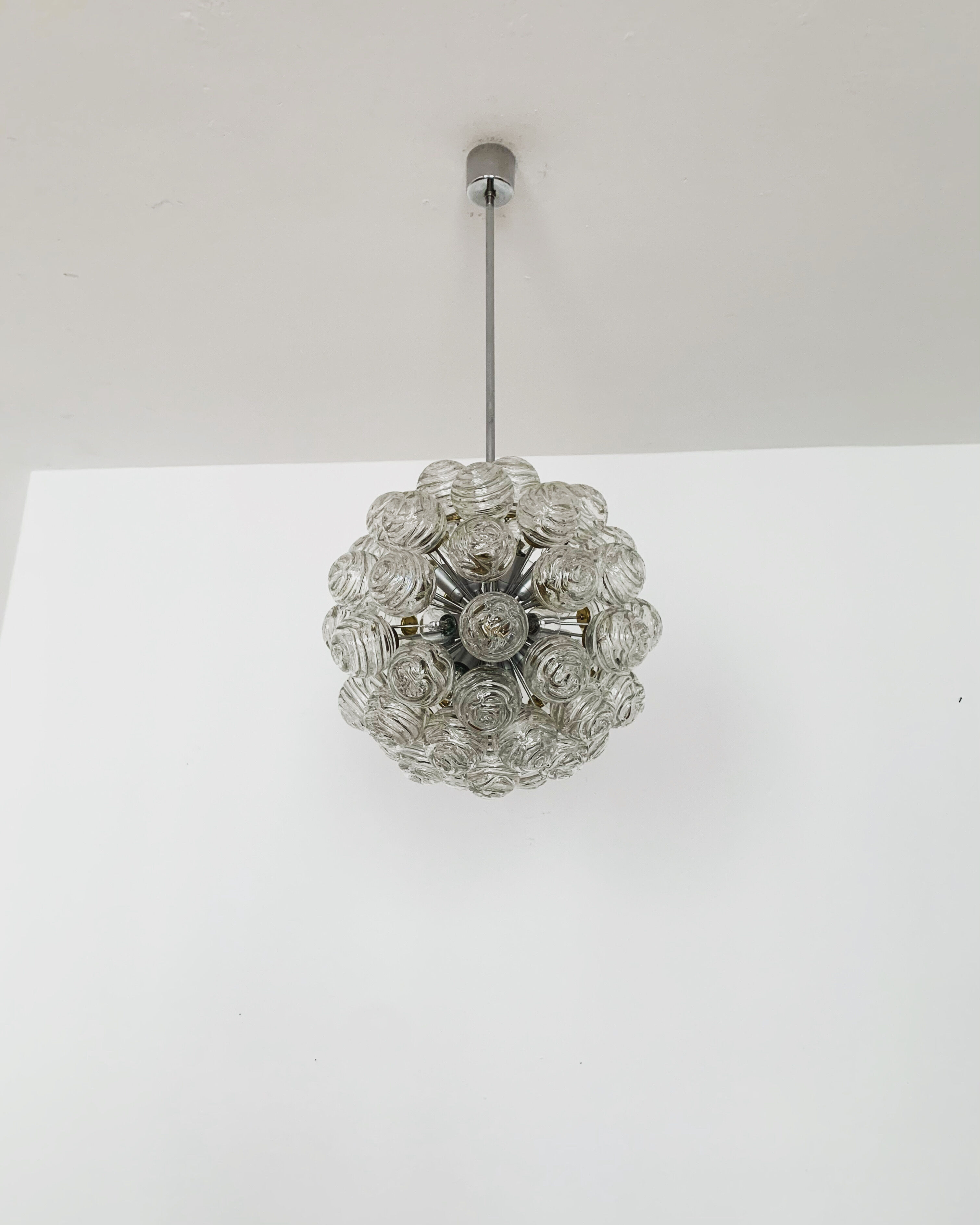 Bubble Glass Chandelier by Doria