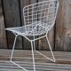 Chaise Wire Harry Bertoia, édition Knoll vintage restaurée