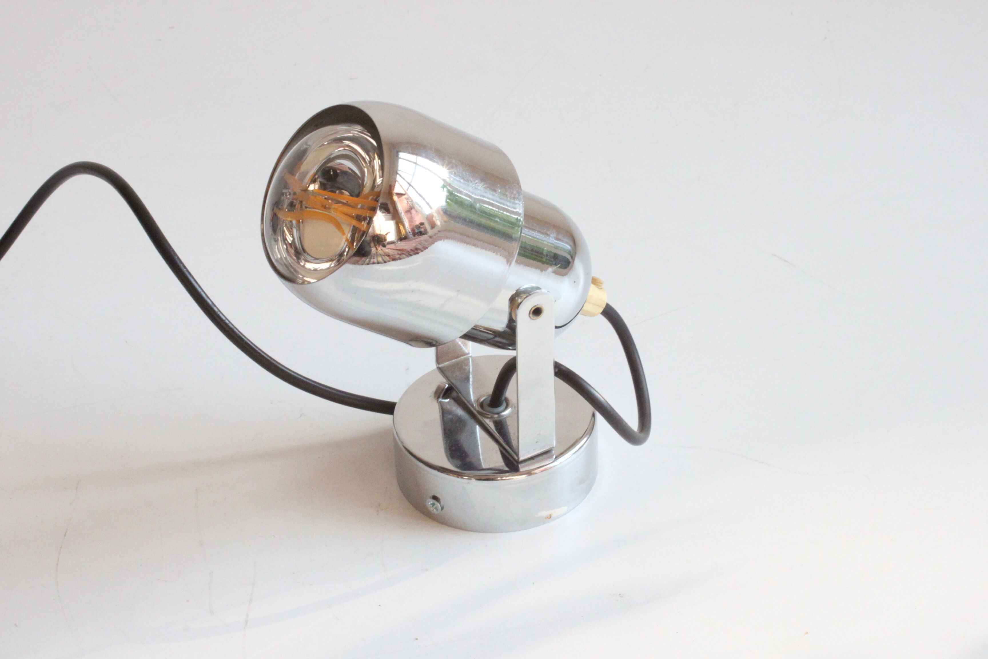 Space age chrome spotlights by Massive Belgium 1960s 70s