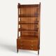 Vintage Italian wooden library - 1960s