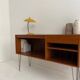meuble hifi vintage, vinyls ou cahiers A4
