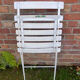 Old terrace bistro chairs