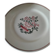 Assiettes HBCM Creil Monterau modèle Agnès