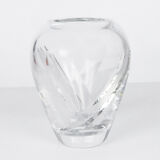 1980s crystal vase, Royal Doulton, UK