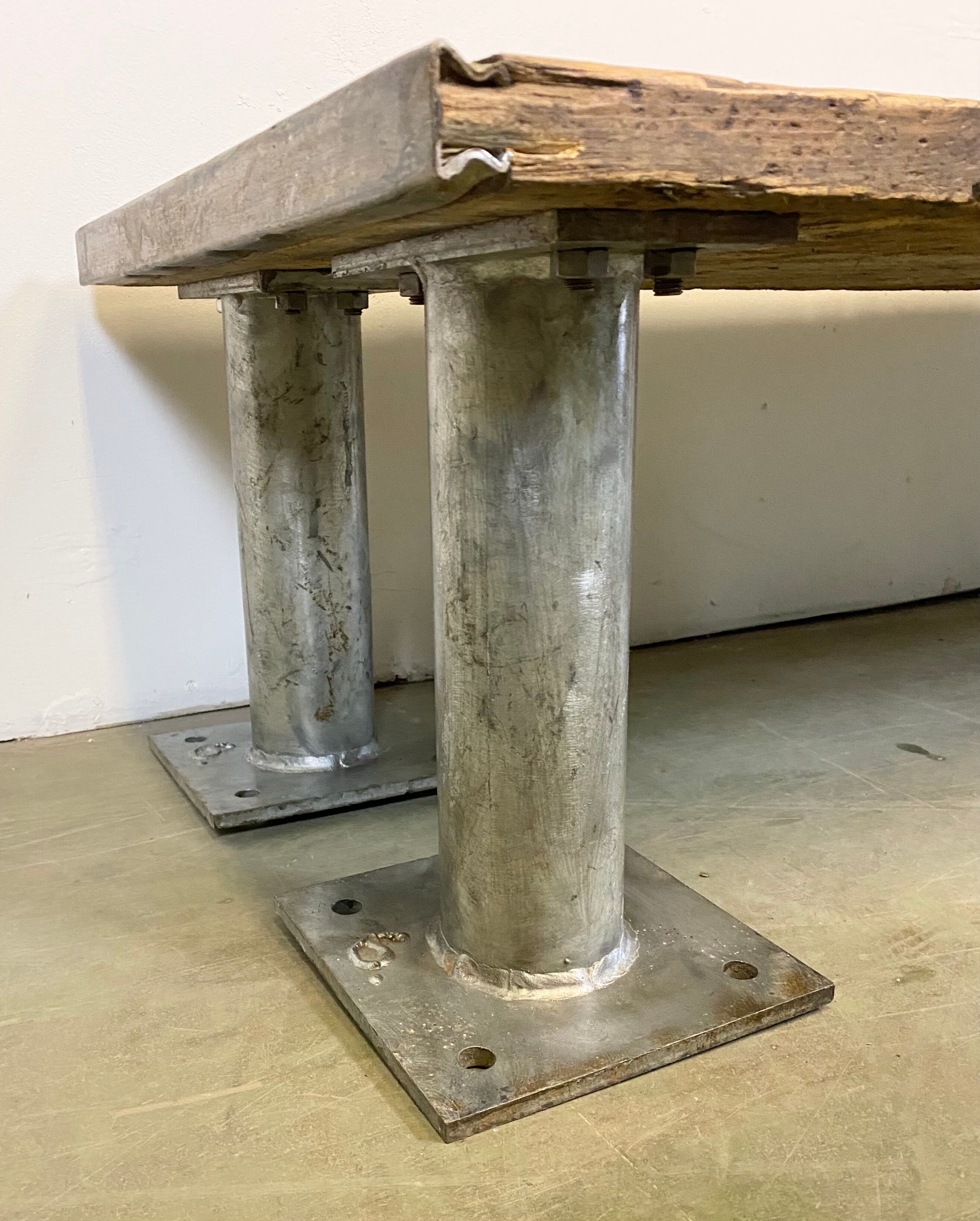 Vintage industrial coffee table