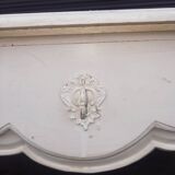 Louis XV style white painted coffee table