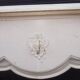 Louis XV style white painted coffee table