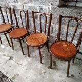 Series of four bistro chairs
