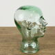 Decorative glass head