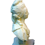 Bust marie Antoinette patina sand H54cm