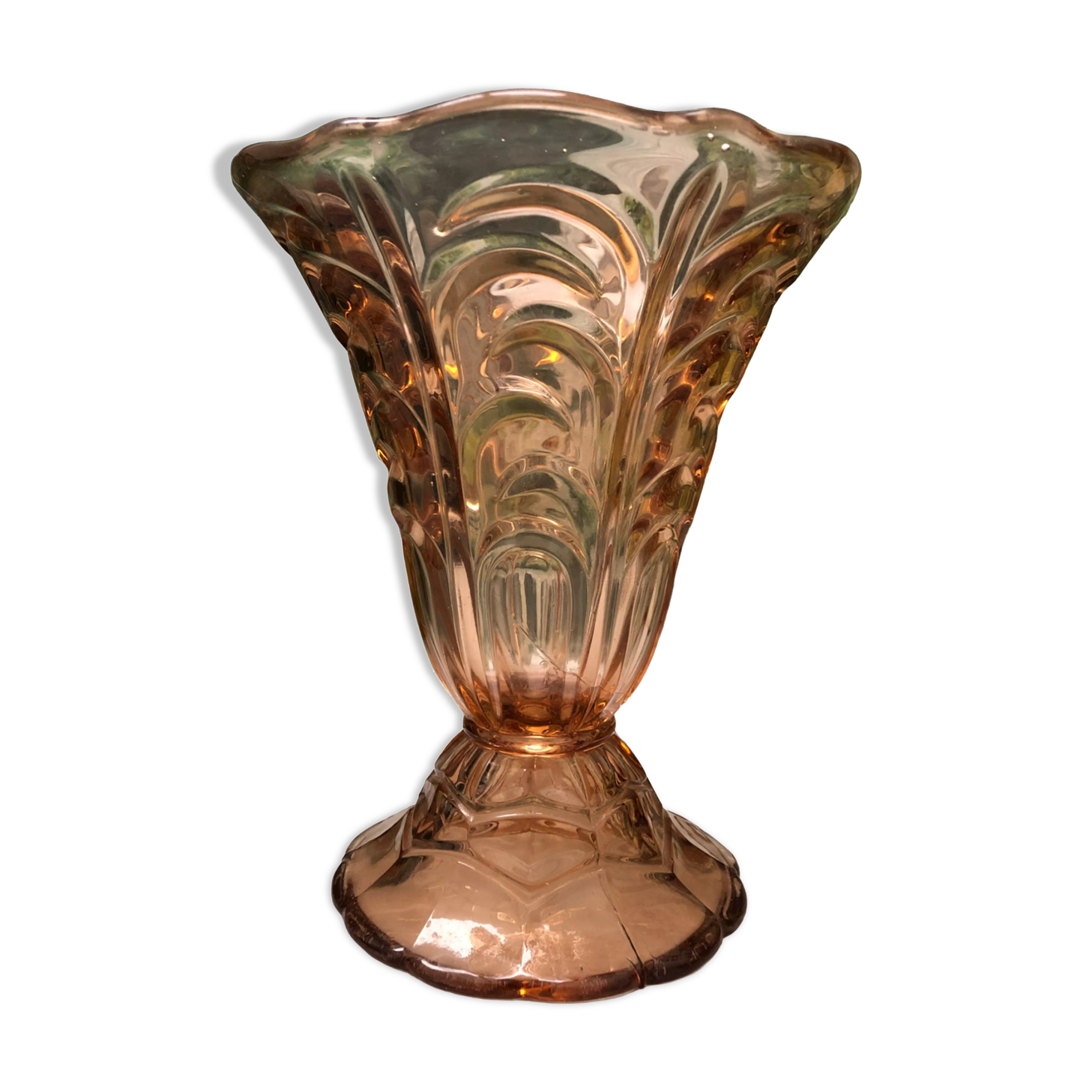 Rosaline-colored vase