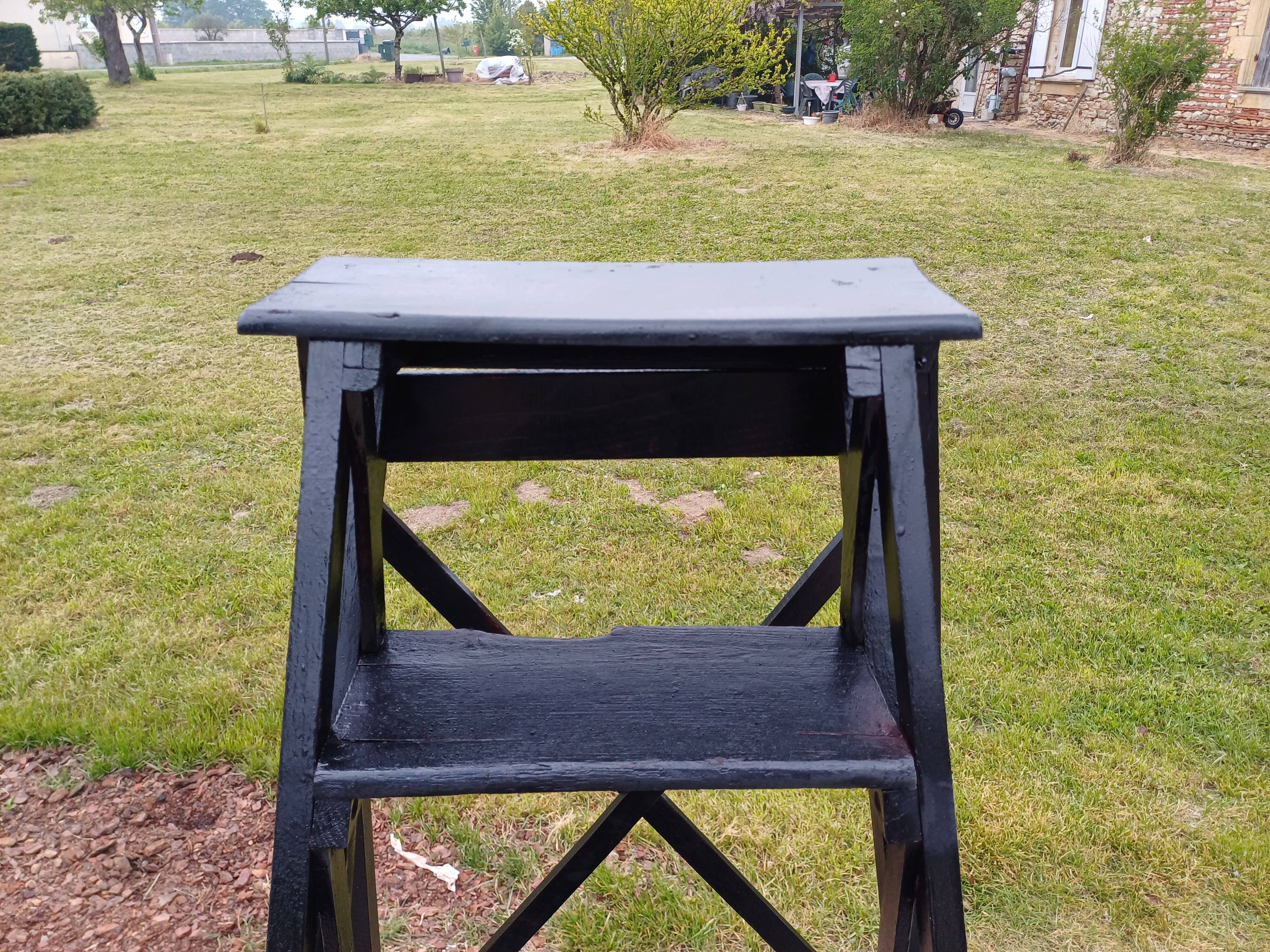 Workshop Wood Folding Stepladder