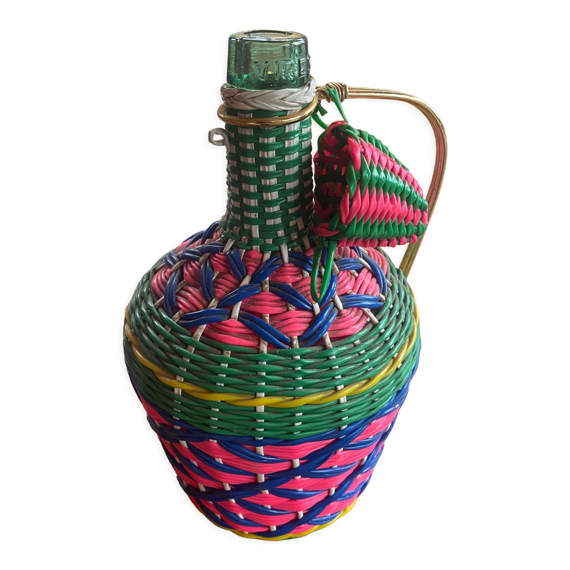 Demijohn Scoubidou 60s