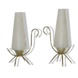 Pair of 1950s lamps