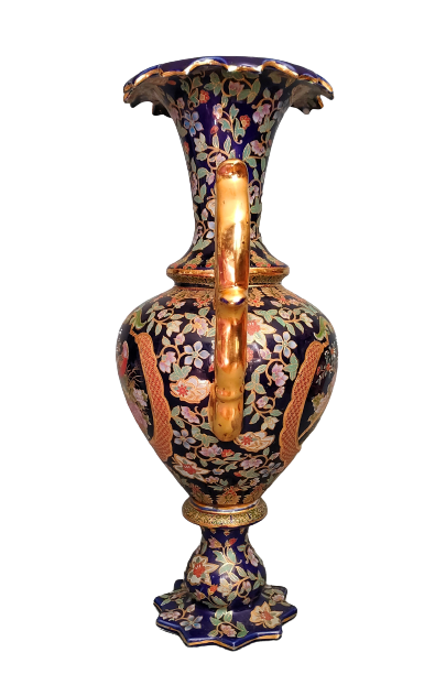 Amphora vase ansé Zhongguo Zhi Zao ~ China ~ 70s