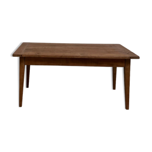 Table de ferme années 50 en merisier