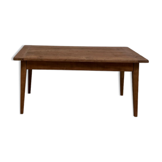 50s farmhouse table in solid cherry extendable