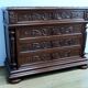 Walnut Commode by P. Guinand-Leglas, Renaissance style – 1920