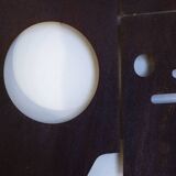 Decorative panel entitled "Sacha" in corten metal, Contemporary work