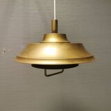 Hanging lamp in solid brass 1970s Denmark