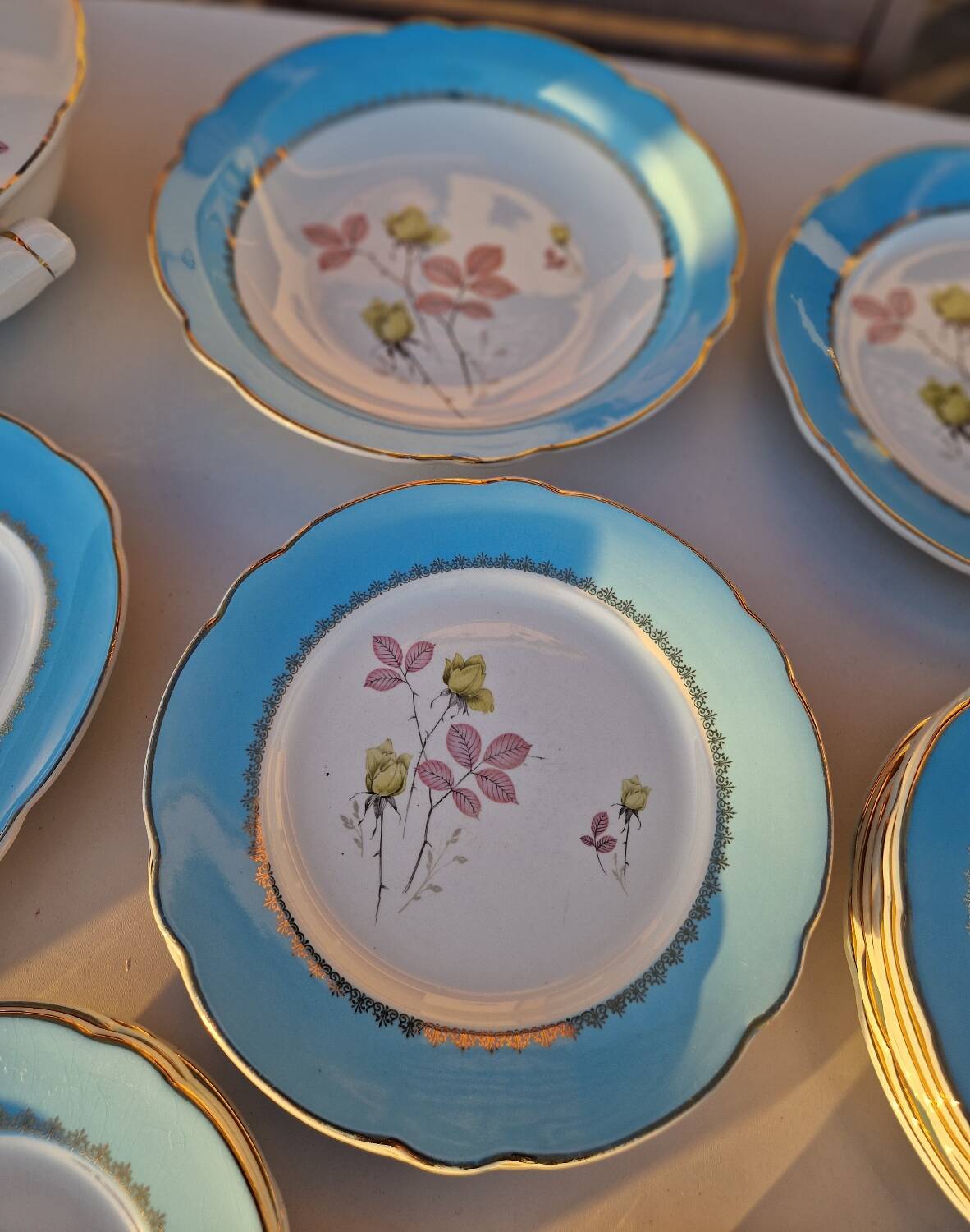 Service vaisselle Lunéville Badonviller KG  années 60/70