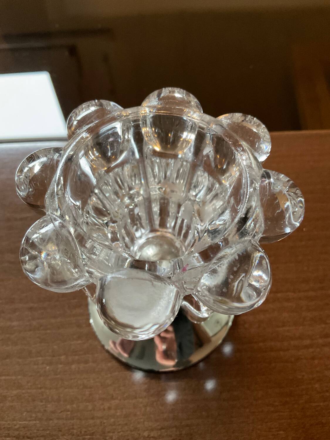 Pair of vintage 70s candlesticks