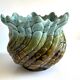 Pot cover slurry in ceramic enamelled vintage