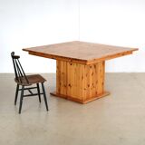 Vintage pine dining table