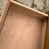 Vintage chest of drawers compass feet