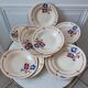 Lot of 6/12 hollow plates Saint Amand model Valentin