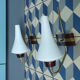 Pair of wall lamps 1960