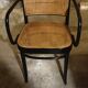 Fauteuil canné bois courbé 50/60