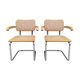 Pair of armchairs B64 Marcel Breuer