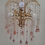 Vintage  Murano Waterfall Chandelier