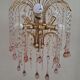Vintage  Murano Waterfall Chandelier